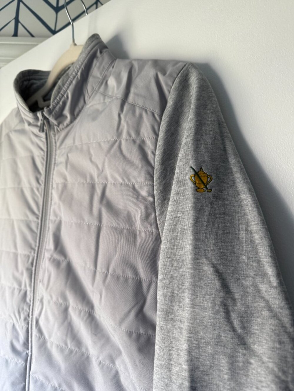 Houlderness and Bourne The Evans Jacket - Size S - Gray - Gulph Mills Golf Club - Picture 2 of 4